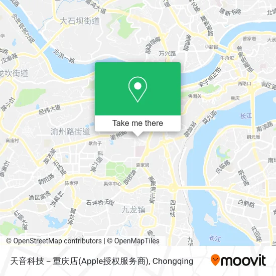 天音科技－重庆店(Apple授权服务商) map