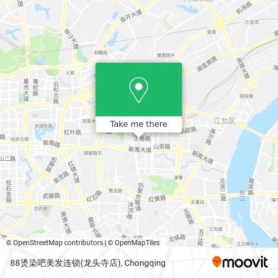 88烫染吧美发连锁(龙头寺店) map