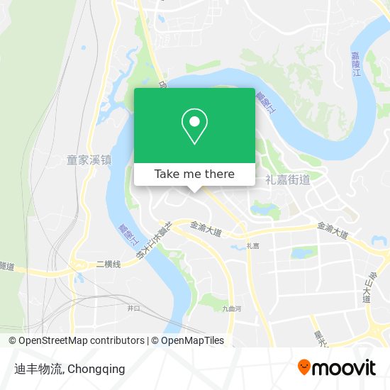 迪丰物流 map