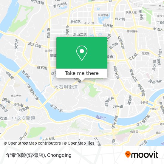 华泰保险(弈德店) map