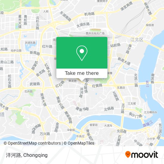 洋河路 map