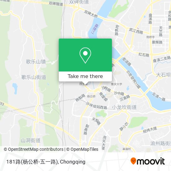 181路(杨公桥-五一路) map