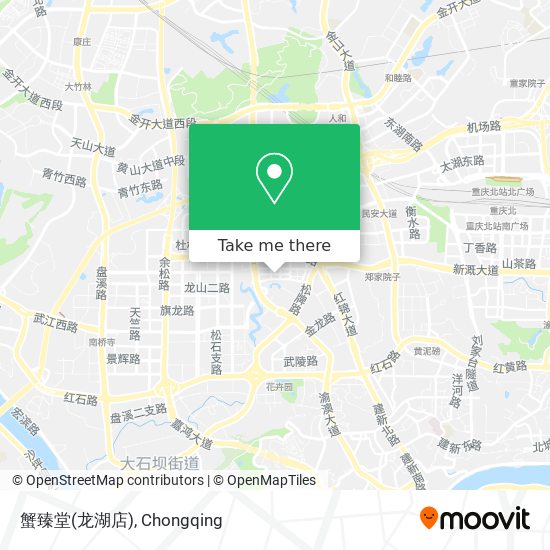 蟹臻堂(龙湖店) map