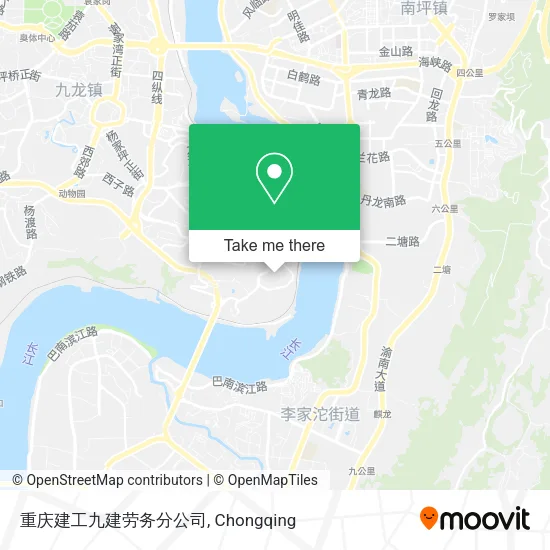 重庆建工九建劳务分公司 map
