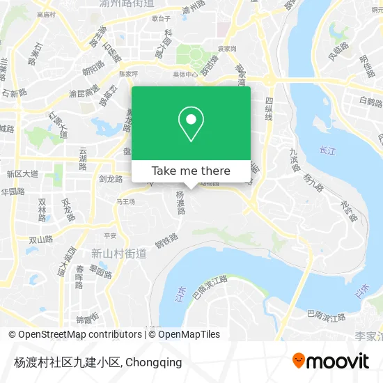 杨渡村社区九建小区 map