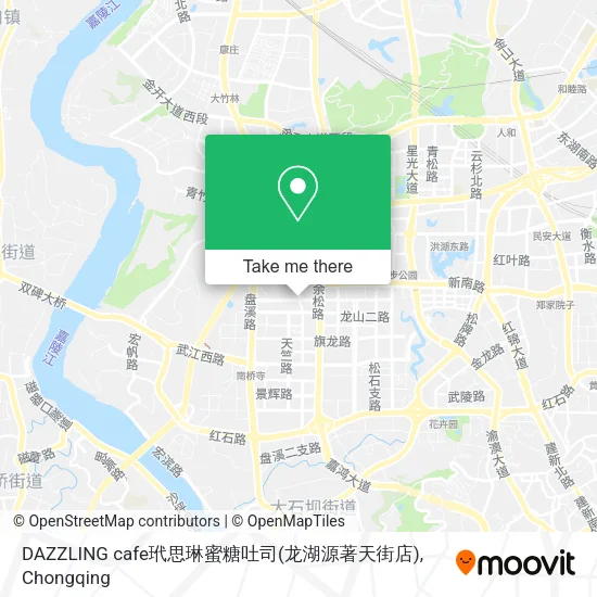 DAZZLING cafe玳思琳蜜糖吐司(龙湖源著天街店) map