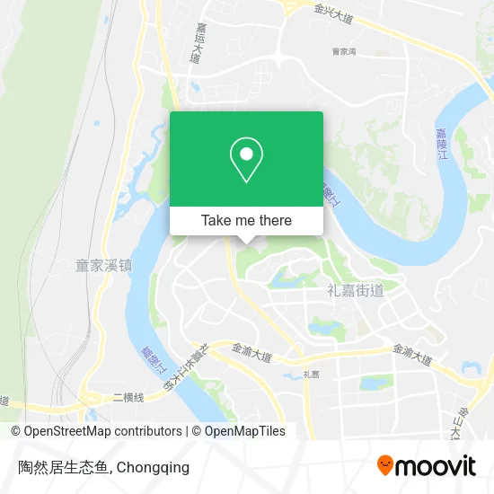 陶然居生态鱼 map