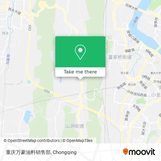 重庆万豪油料销售部 map