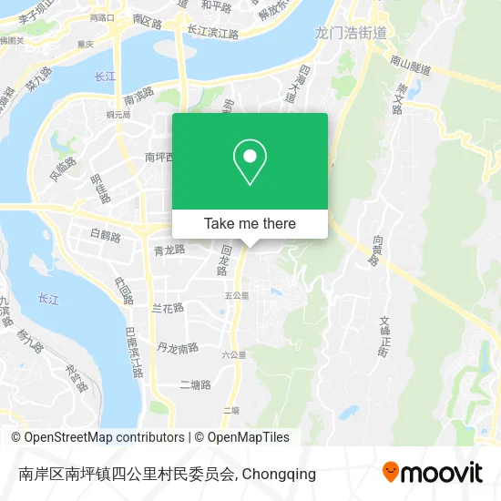 南岸区南坪镇四公里村民委员会 map