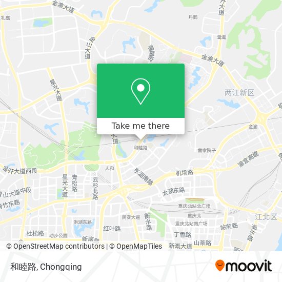 和睦路 map