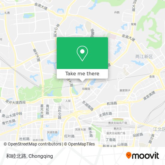 和睦北路 map