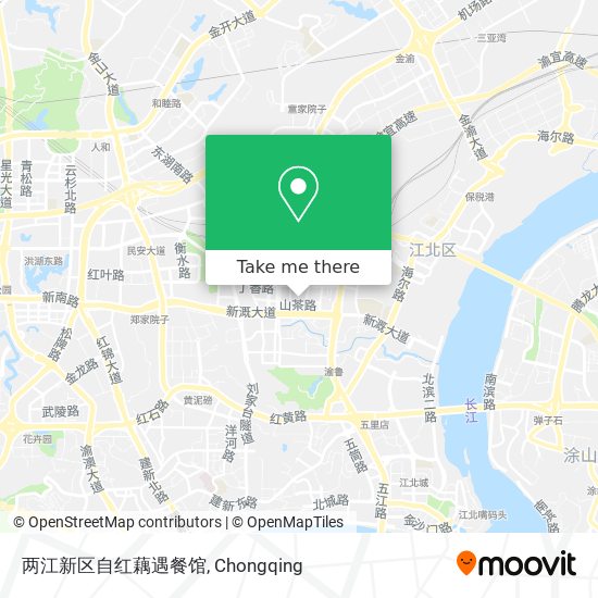 两江新区自红藕遇餐馆 map