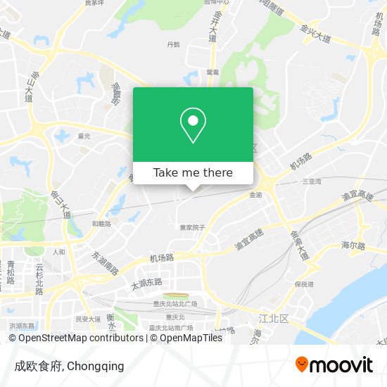 成欧食府 map