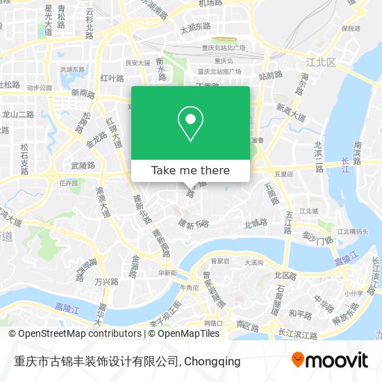 重庆市古锦丰装饰设计有限公司 map