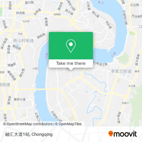 融汇大道1站 map