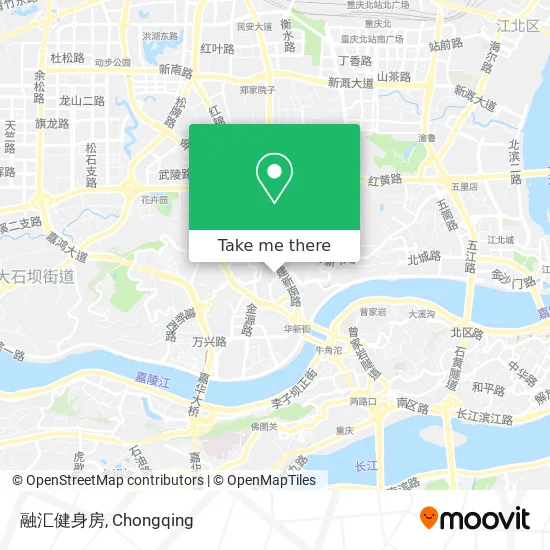 融汇健身房 map