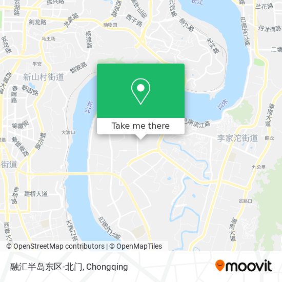 融汇半岛东区-北门 map