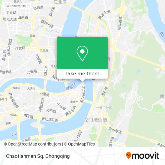 Chaotianmen Sq map