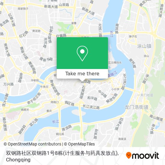 双钢路社区双钢路1号8栋(计生服务与药具发放点) map