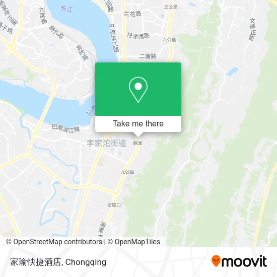 家瑜快捷酒店 map