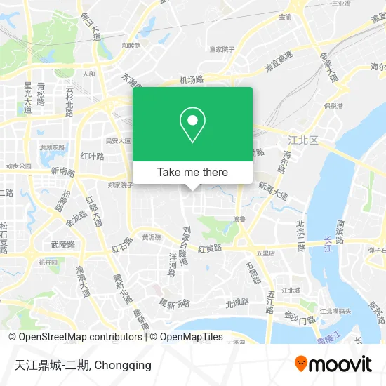 天江鼎城-二期 map