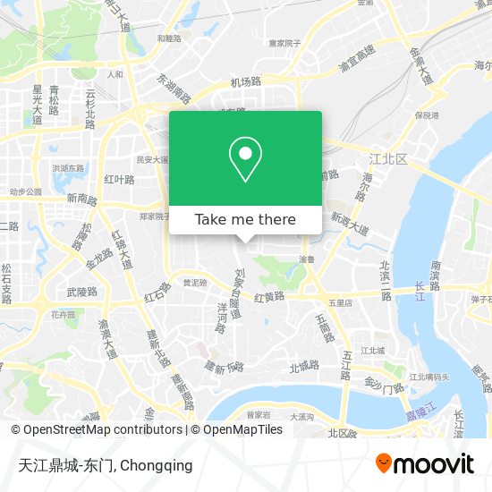 天江鼎城-东门 map