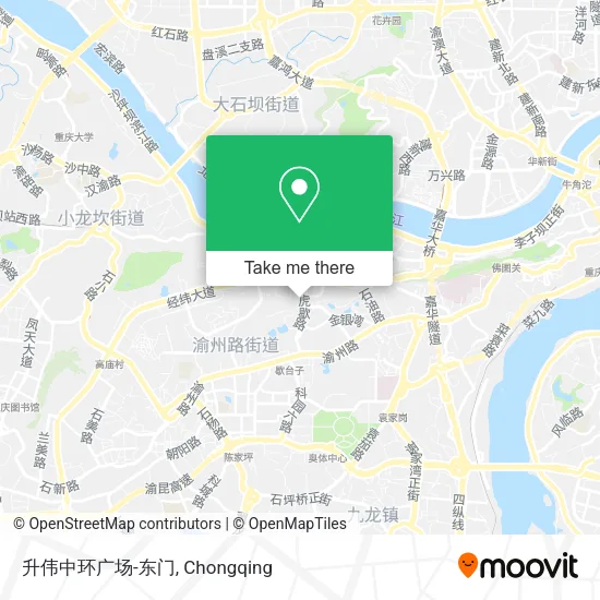 升伟中环广场-东门 map