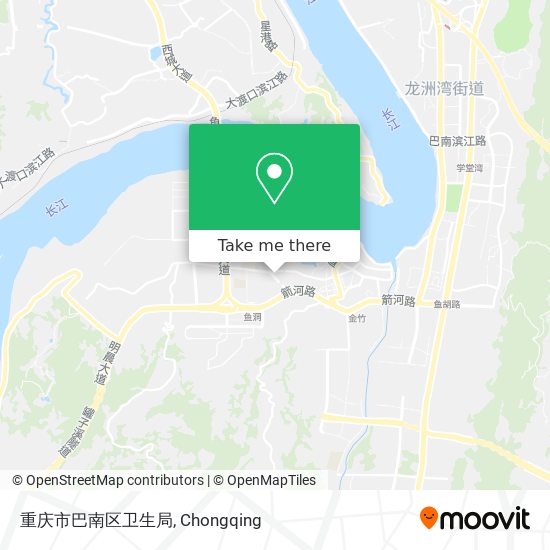 重庆市巴南区卫生局 map
