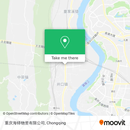 重庆海铎物资有限公司 map