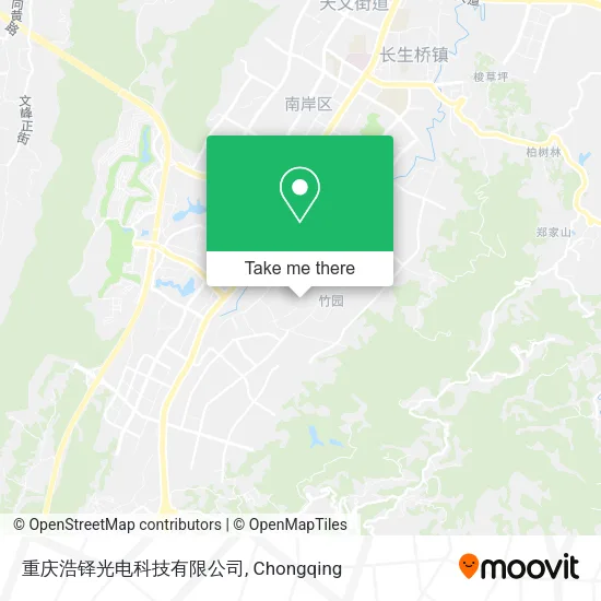 重庆浩铎光电科技有限公司 map