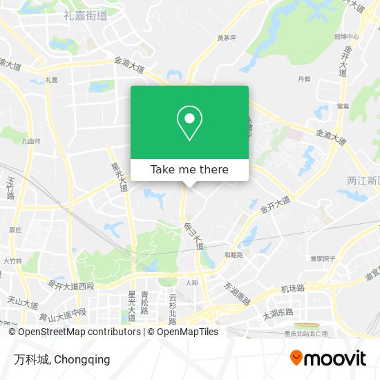 万科城 map