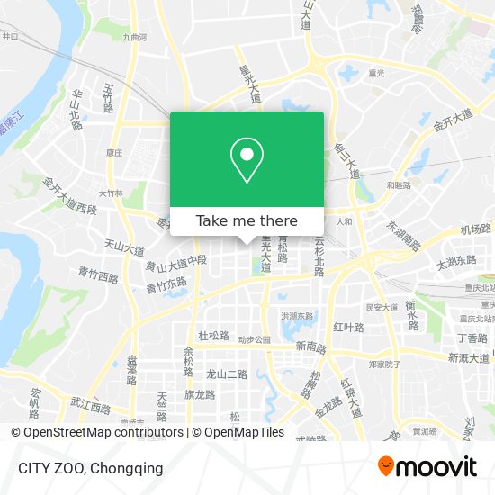 CITY ZOO map