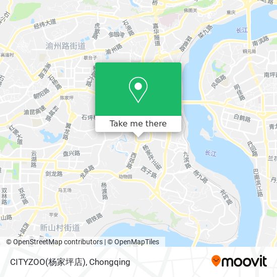 CITYZOO(杨家坪店) map
