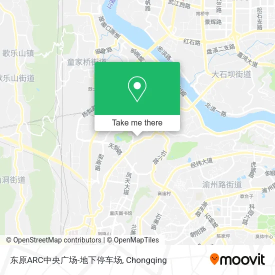 东原ARC中央广场-地下停车场 map