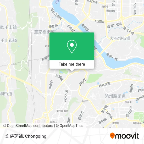 愈庐药铺 map