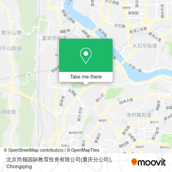 北京尚领国际教育投资有限公司(重庆分公司) map