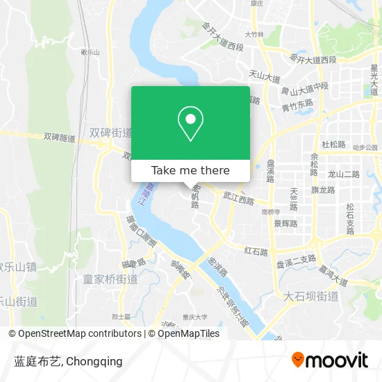 蓝庭布艺 map