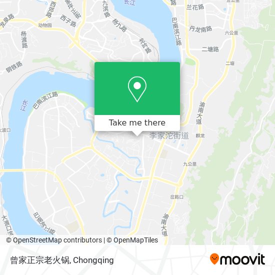 曾家正宗老火锅 map