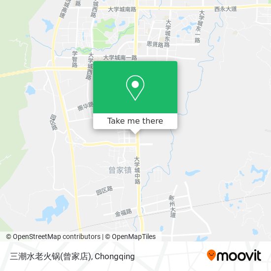 三潮水老火锅(曾家店) map