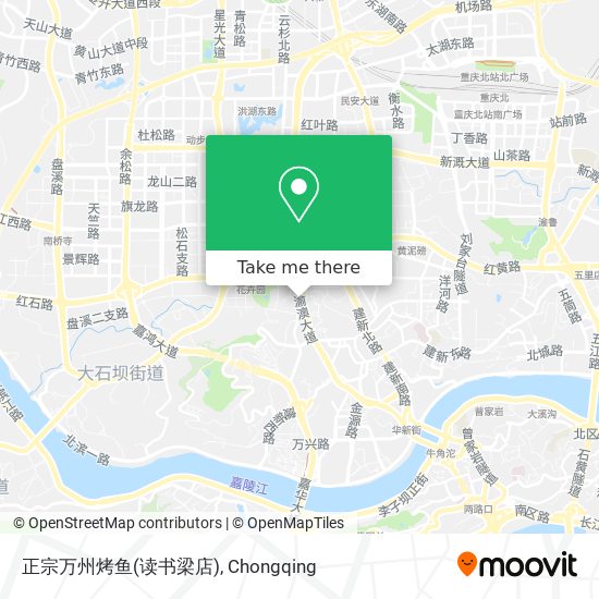 正宗万州烤鱼(读书梁店) map