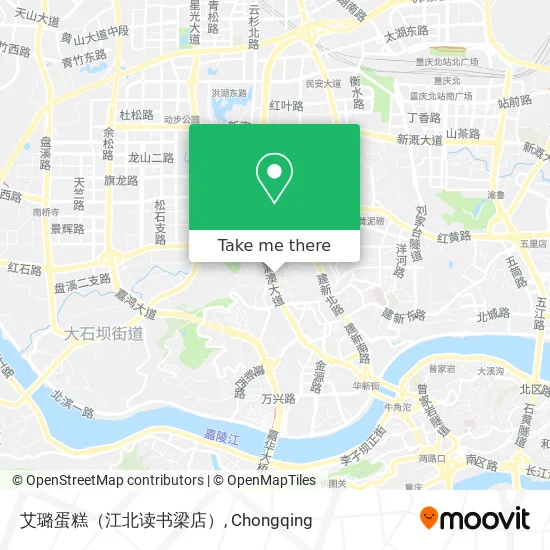 艾璐蛋糕（江北读书梁店） map