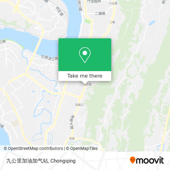 九公里加油加气站 map