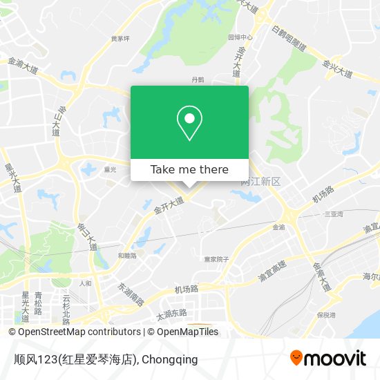 顺风123(红星爱琴海店) map