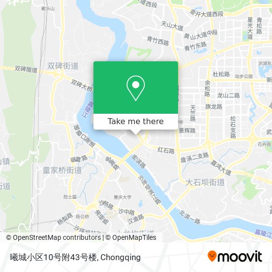 曦城小区10号附43号楼 map