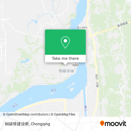 铜罐驿建设桥 map