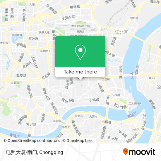 电照大厦-南门 map