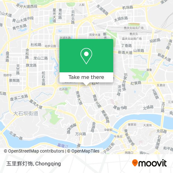 五里辉灯饰 map