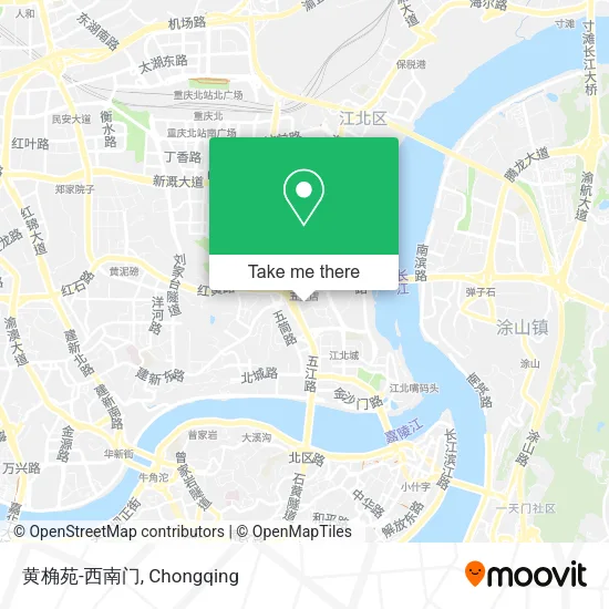 黄桷苑-西南门 map