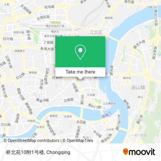 桥北苑10附1号楼 map