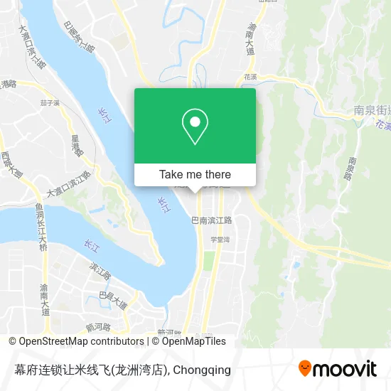 幕府连锁让米线飞(龙洲湾店) map